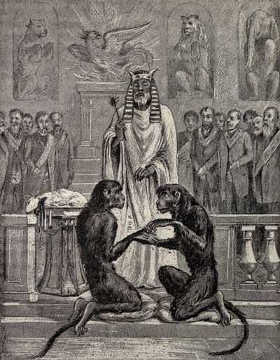 Sacrificio del Cordero durante el Matrimonio de los Simios, de 